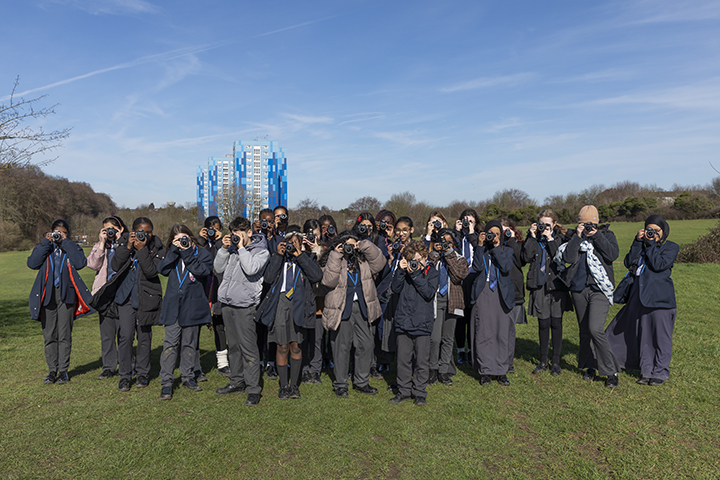 school photography course - the group on Wauluds Bank